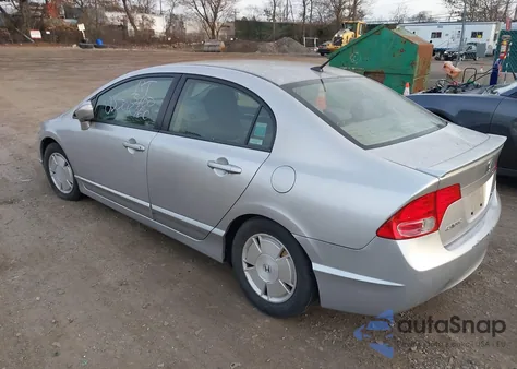 2007 Honda Civic Hybrid z USA, uszkodzony, nr VIN JHMFA36277S011933